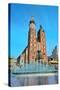 Mariacki Church Cracow-snoofek-Stretched Canvas