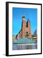 Mariacki Church Cracow-snoofek-Framed Photographic Print
