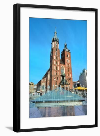 Mariacki Church Cracow-snoofek-Framed Photographic Print