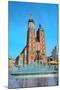 Mariacki Church Cracow-snoofek-Mounted Photographic Print