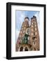 Mariacki Church - Famous Gothic Church Krakow at Main Market Square, Poland-kaetana-Framed Photographic Print