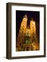 Mariacki Church in Krakow, Poland. Night Shoot-pavel klimenko-Framed Photographic Print