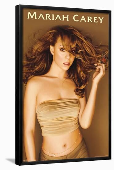 Mariah Carey - Gold Premium Poster-null-Framed Standard Poster