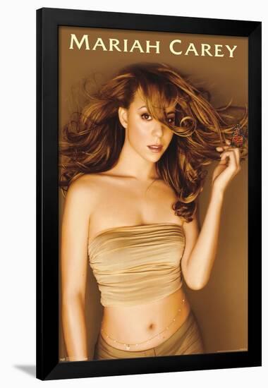 Mariah Carey - Gold Premium Poster-null-Framed Standard Poster