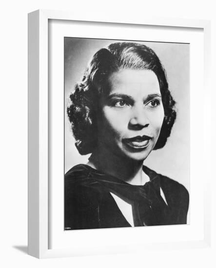 Marian Anderson (1899-199), American Contralto-null-Framed Photographic Print