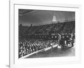 Marian Anderson Performing at the Dar Constitution Hall-null-Framed Premium Photographic Print