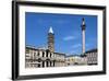 Marian Column and Basilica Santa Maria Maggiore, Rome, Lazio, Italy-James Emmerson-Framed Photographic Print