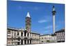 Marian Column and Basilica Santa Maria Maggiore, Rome, Lazio, Italy-James Emmerson-Mounted Photographic Print