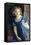 Mariana at the Window, 1865-67-Arthur Hughes-Framed Stretched Canvas