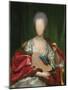 Mariana De Silva Y Sarmiento (Oil on Panel)-Anton Raphael Mengs-Mounted Giclee Print