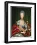 Mariana De Silva Y Sarmiento (Oil on Panel)-Anton Raphael Mengs-Framed Giclee Print