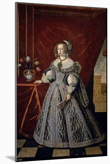 Mariana of Austria, Ca. 1646-Frans Luyckx-Mounted Giclee Print