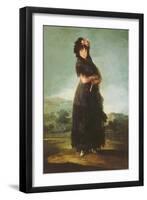 Mariana Waldstein (1763-1808) 9th Marquesa of Santa Cruz, circa 1797-99-Francisco de Goya-Framed Giclee Print