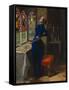 Mariana-John Everett Millais-Framed Stretched Canvas