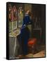 Mariana-John Everett Millais-Framed Stretched Canvas