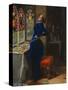 Mariana-John Everett Millais-Stretched Canvas