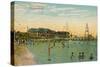 Marianao Bathing Beach, Havana, Cuba, C1910-null-Stretched Canvas