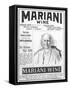 Mariani Wine Good for Health Strength Energy and Vitality as Recommended by His Holiness the Pope-null-Framed Stretched Canvas