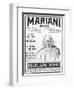 Mariani Wine Good for Health Strength Energy and Vitality as Recommended by His Holiness the Pope-null-Framed Photographic Print