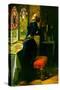 Marianna in the Moated Grange-John Everett Millais-Stretched Canvas