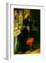 Marianna in the Moated Grange-John Everett Millais-Framed Art Print