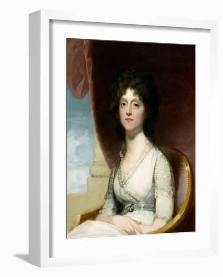 Marianne Ashley Walker, 1799-Gilbert Stuart-Framed Giclee Print