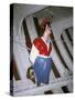 Marianne, Figurehead from a French Grand Banks Fishing Boat-null-Stretched Canvas