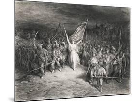 Marianne Leading French into Battle-null-Mounted Giclee Print