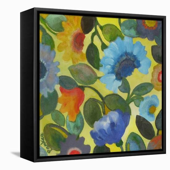 Marianne's Garden-Kim Parker-Framed Stretched Canvas