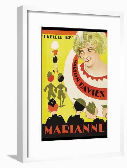 Marianne-null-Framed Art Print