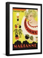 Marianne-null-Framed Art Print