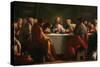 Mariano Salvador Maella / 'The Last Supper', ca. 1794, Spanish School, Oil on canvas, 36 cm x 9...-MARIANO SALVADOR MAELLA-Stretched Canvas