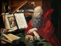 Saint Jerome, 1547-Marianus Van Reymerswaele-Framed Giclee Print