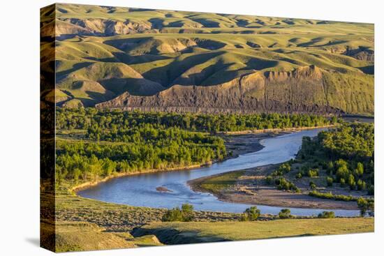 Marias River State Park in Spring Near Shelby, Montana, Usa-Chuck Haney-Stretched Canvas