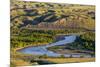 Marias River State Park in Spring Near Shelby, Montana, Usa-Chuck Haney-Mounted Photographic Print