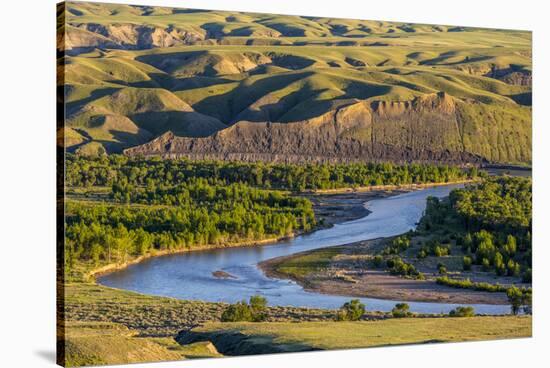 Marias River State Park in Spring Near Shelby, Montana, Usa-Chuck Haney-Stretched Canvas