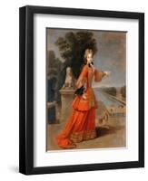 Marie Adélaïde of Savoy (1685-171)-Pierre Gobert-Framed Premium Giclee Print