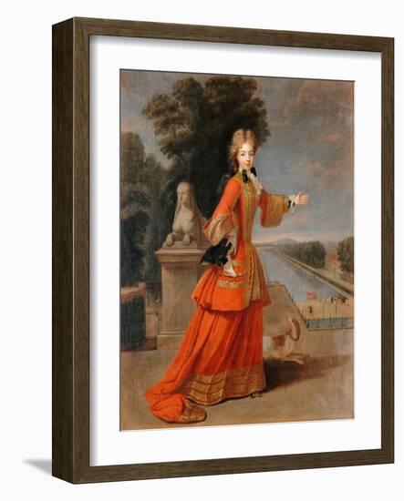 Marie Adélaïde of Savoy (1685-171)-Pierre Gobert-Framed Giclee Print