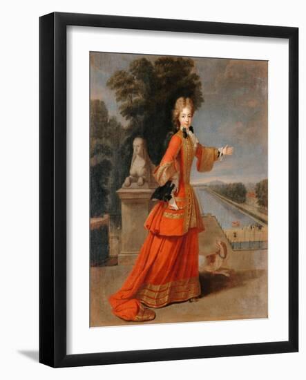 Marie Adélaïde of Savoy (1685-171)-Pierre Gobert-Framed Giclee Print