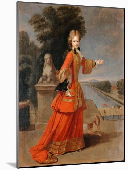 Marie Adélaïde of Savoy (1685-171)-Pierre Gobert-Mounted Giclee Print