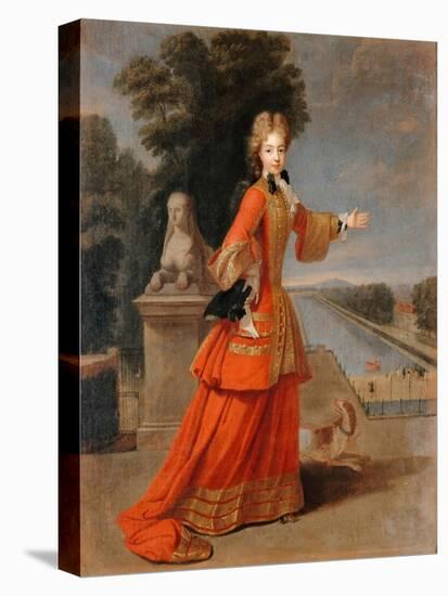 Marie Adélaïde of Savoy (1685-171)-Pierre Gobert-Stretched Canvas
