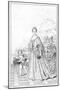 Marie Adelaide of Savoy, Duchess of Bourgogne, C17th Century-null-Mounted Giclee Print