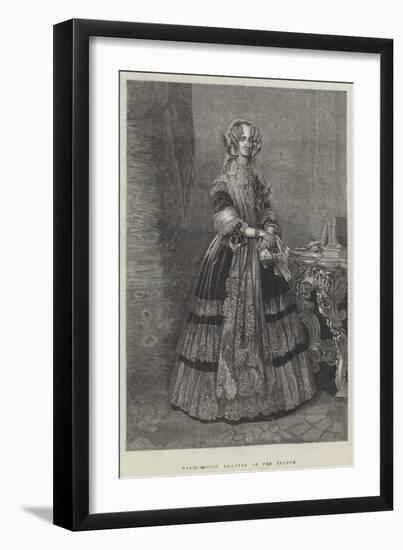 Marie-Amelie, Ex-Queen of the French-null-Framed Giclee Print