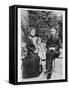 Marie and Pierre Curie, Physicists, 1904-null-Framed Stretched Canvas