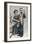 Marie And Pierre Curie-null-Framed Giclee Print