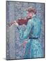 Marie-Anne Weber Playing the Violin, 1903-Theo van Rysselberghe-Mounted Giclee Print
