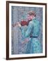 Marie-Anne Weber Playing the Violin, 1903-Theo van Rysselberghe-Framed Giclee Print