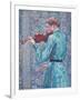 Marie-Anne Weber Playing the Violin, 1903-Theo van Rysselberghe-Framed Giclee Print