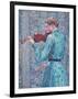 Marie-Anne Weber Playing the Violin, 1903-Theo van Rysselberghe-Framed Giclee Print