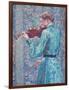 Marie-Anne Weber Playing the Violin, 1903-Theo van Rysselberghe-Framed Giclee Print